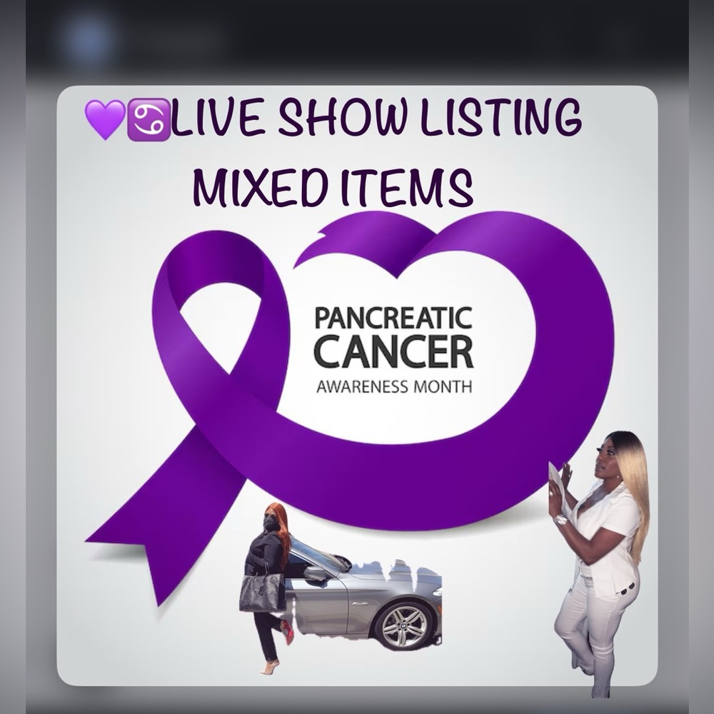 ♋️💜LIVE SHOW LISTING~MIXED RANDOM ITEMS~SHOES~CLOTHES~FASHION JEWELRY ⛓️‍💥💍💎